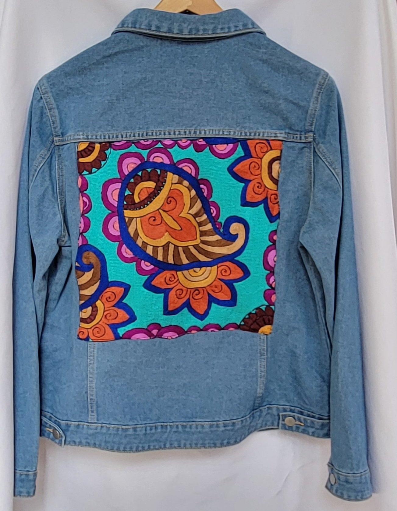 Denim Blue Jean Jacket - Adult Large
