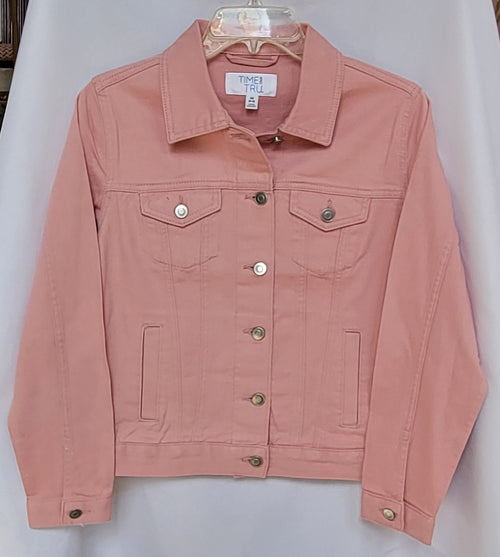Denim Jacket - Pink - Adult XS