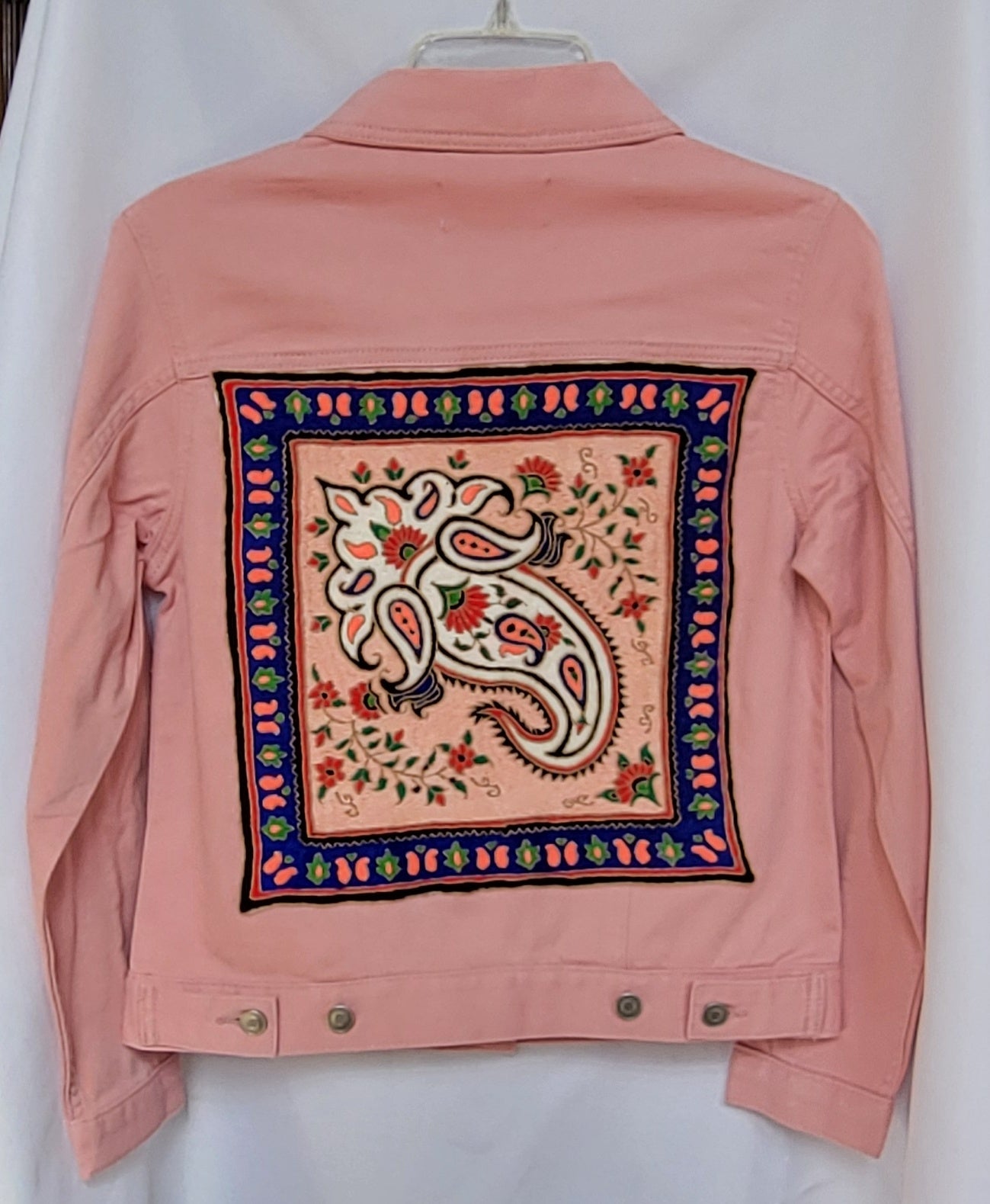 Denim Jacket - Pink - Adult XS