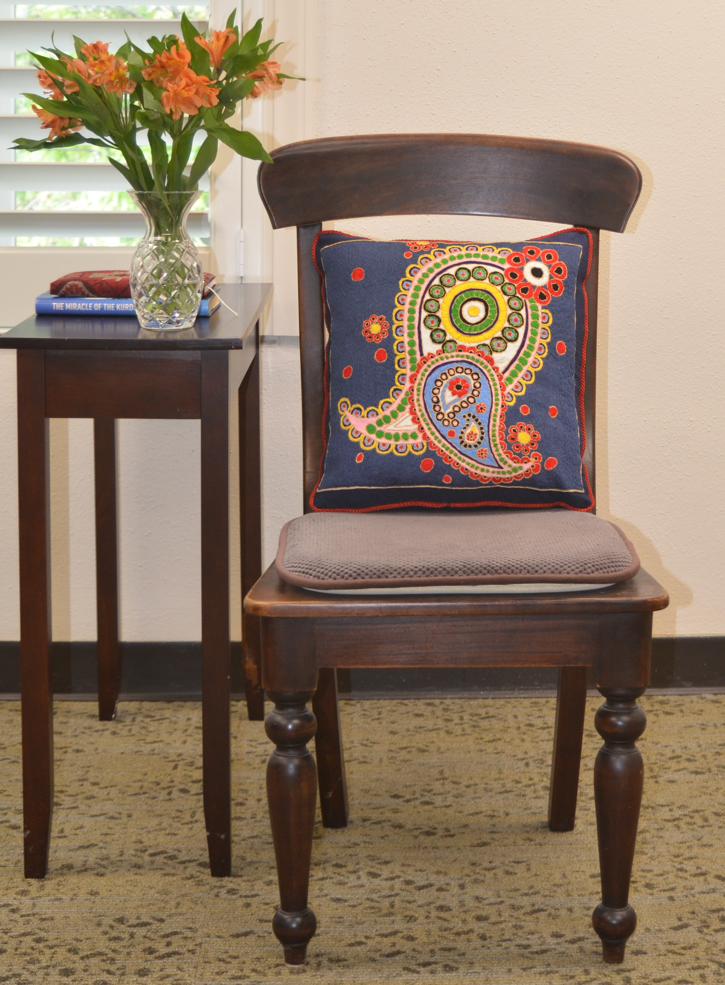 Linen Pillow (Navy)