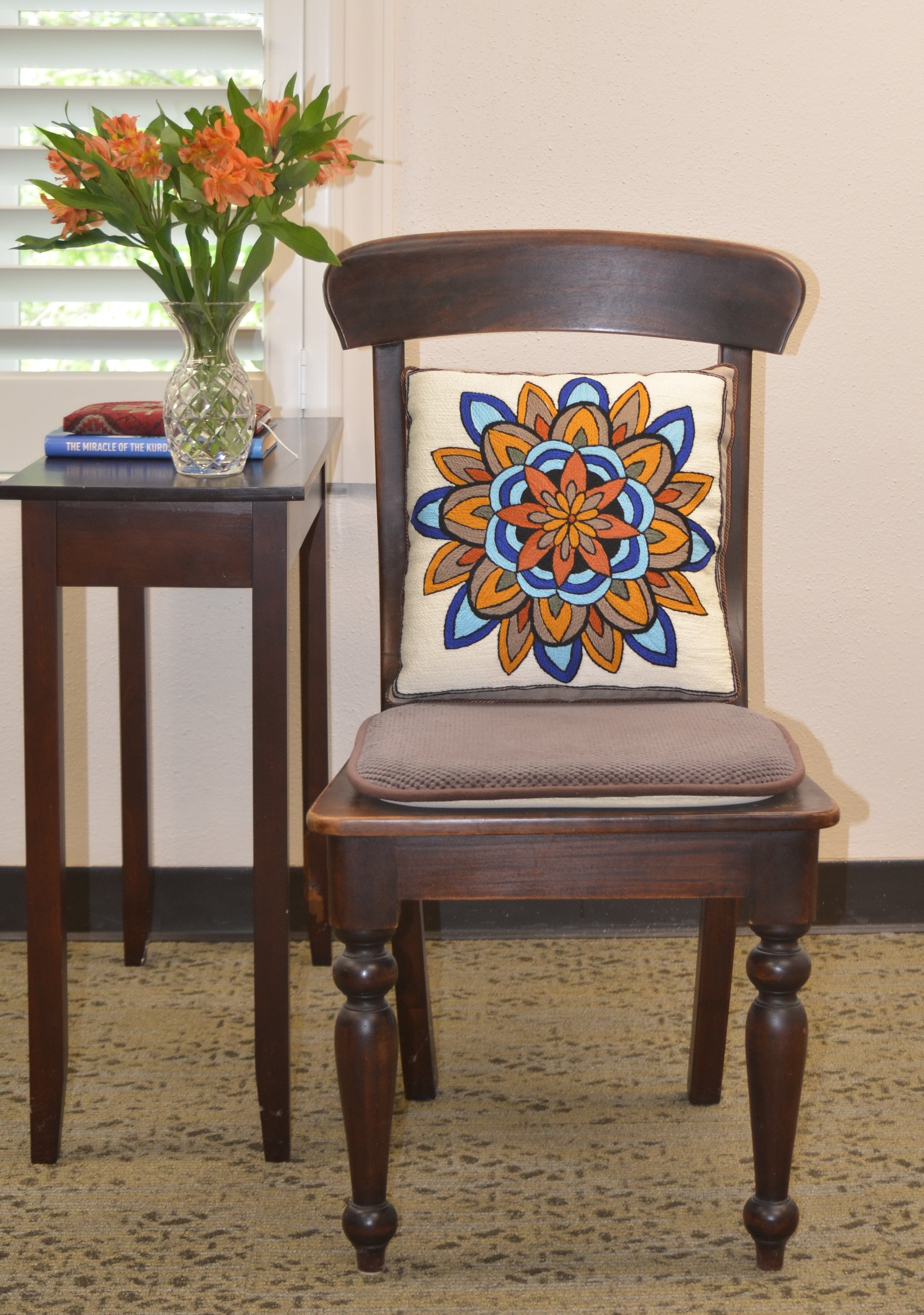 Linen pillow (Tan)