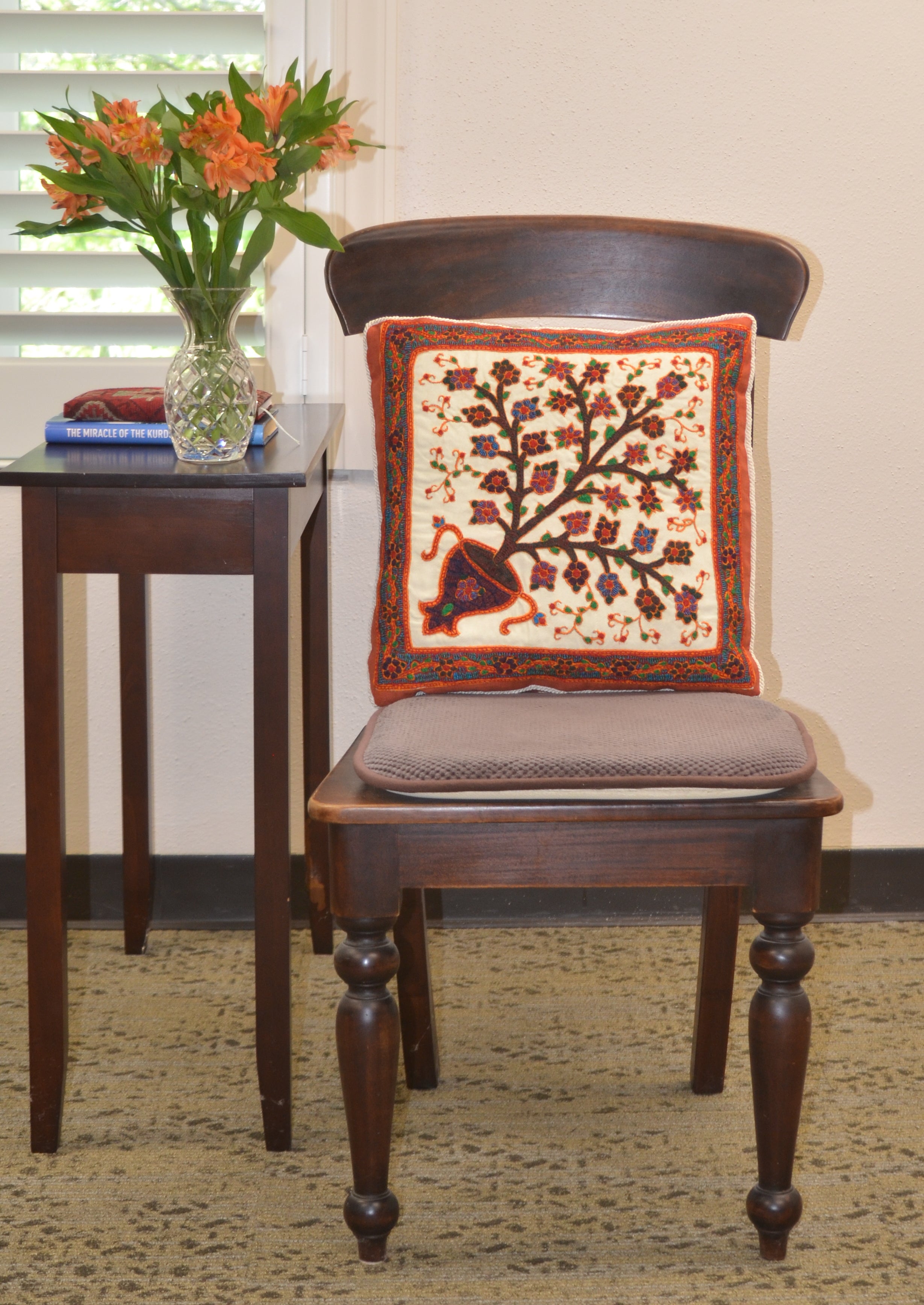 Pillows - "Pateh" Tree of Live (Burnt Orange)