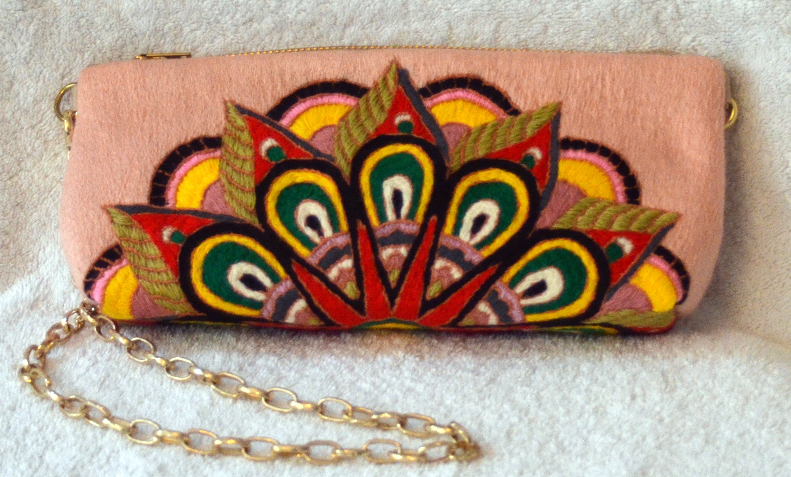 Clutch purse - pink